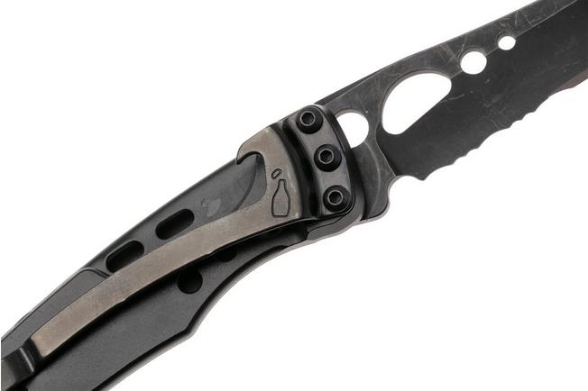 Afbeelding voor Leatherman Skeletool Knife KBx 833604 Onyx, deels gekarteld zakmes
