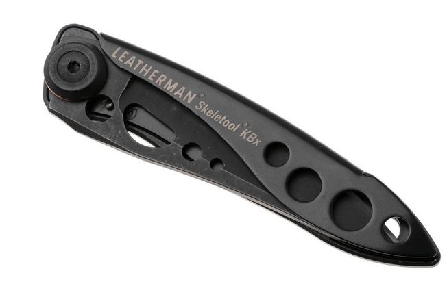 Afbeelding voor Leatherman Skeletool Knife KBx 833604 Onyx, deels gekarteld zakmes