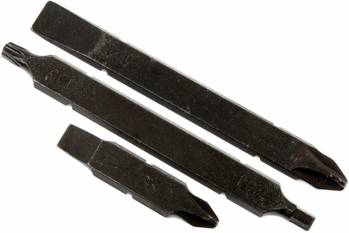 Leatherman Multi-Tool Replacement Bit Kit & Mod Parts With Red Stickers – New