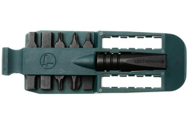 Afbeelding voor Leatherman Bitkit #3, Forest Green, Black Bit Driver, 931063