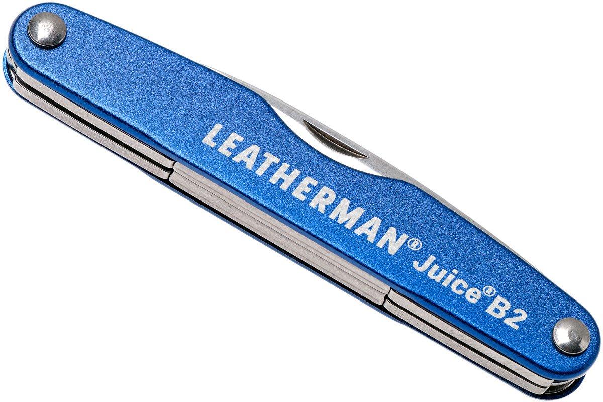 Leatherman Juice B2 pocket knife, Columbia Blue Advantageously