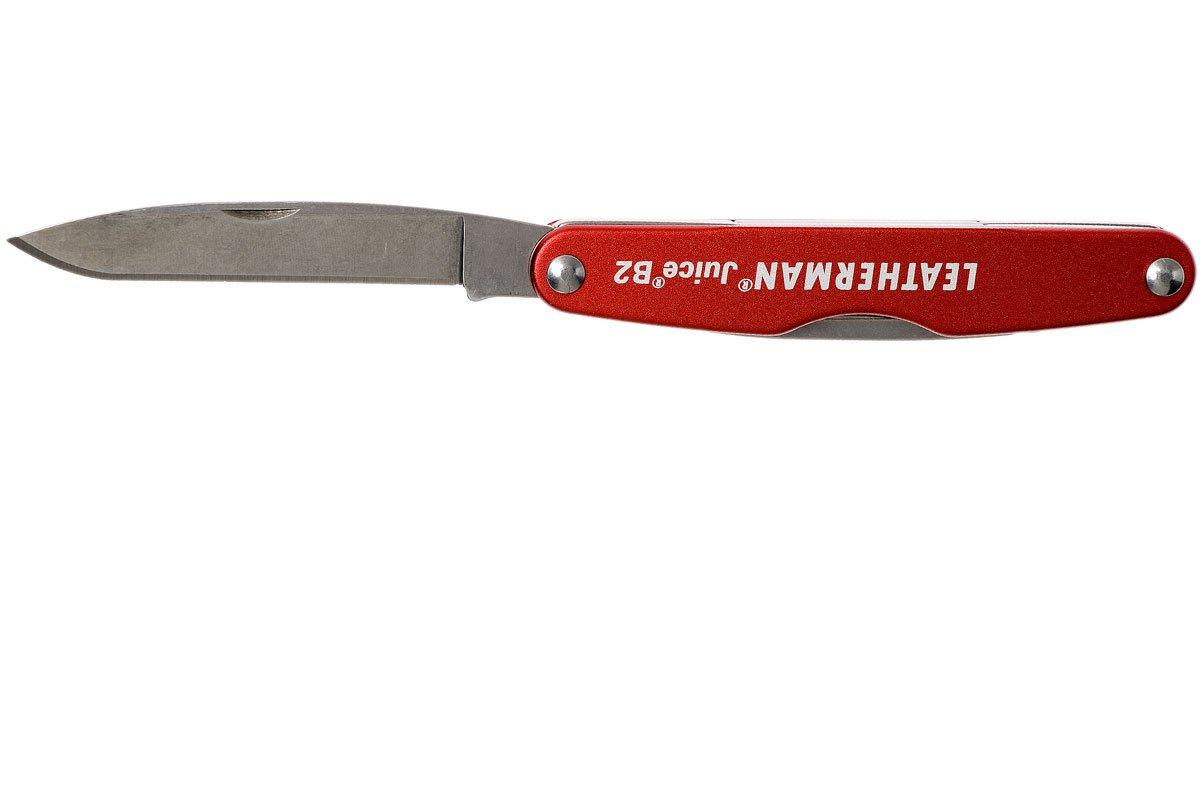 Leatherman Juice B2 pocket knife, Cinnabar Orange Advantageously