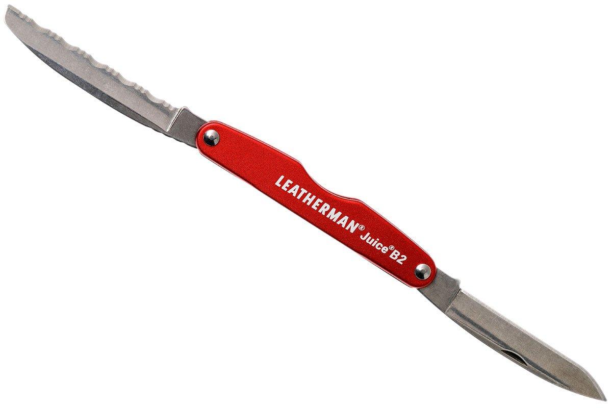 Leatherman Juice B2 pocket knife, Cinnabar Orange Advantageously