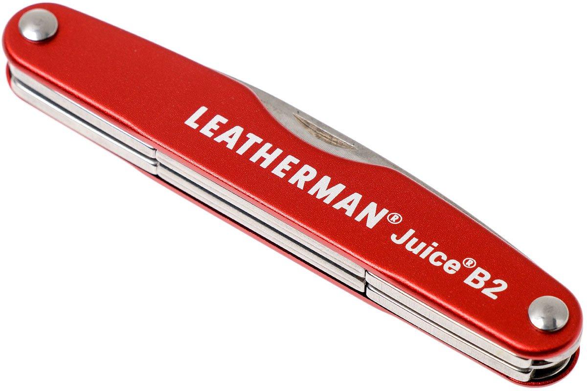 Leatherman Juice B2 pocket knife, Cinnabar Orange Advantageously