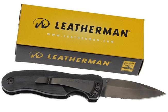 Leatherman Crater C33LX folding knife, black