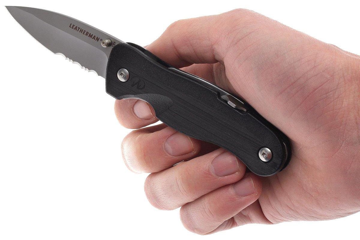 Leatherman Crater C33X Taschenmesser (Glatt-/Wellenschliff) | Günstiger ...