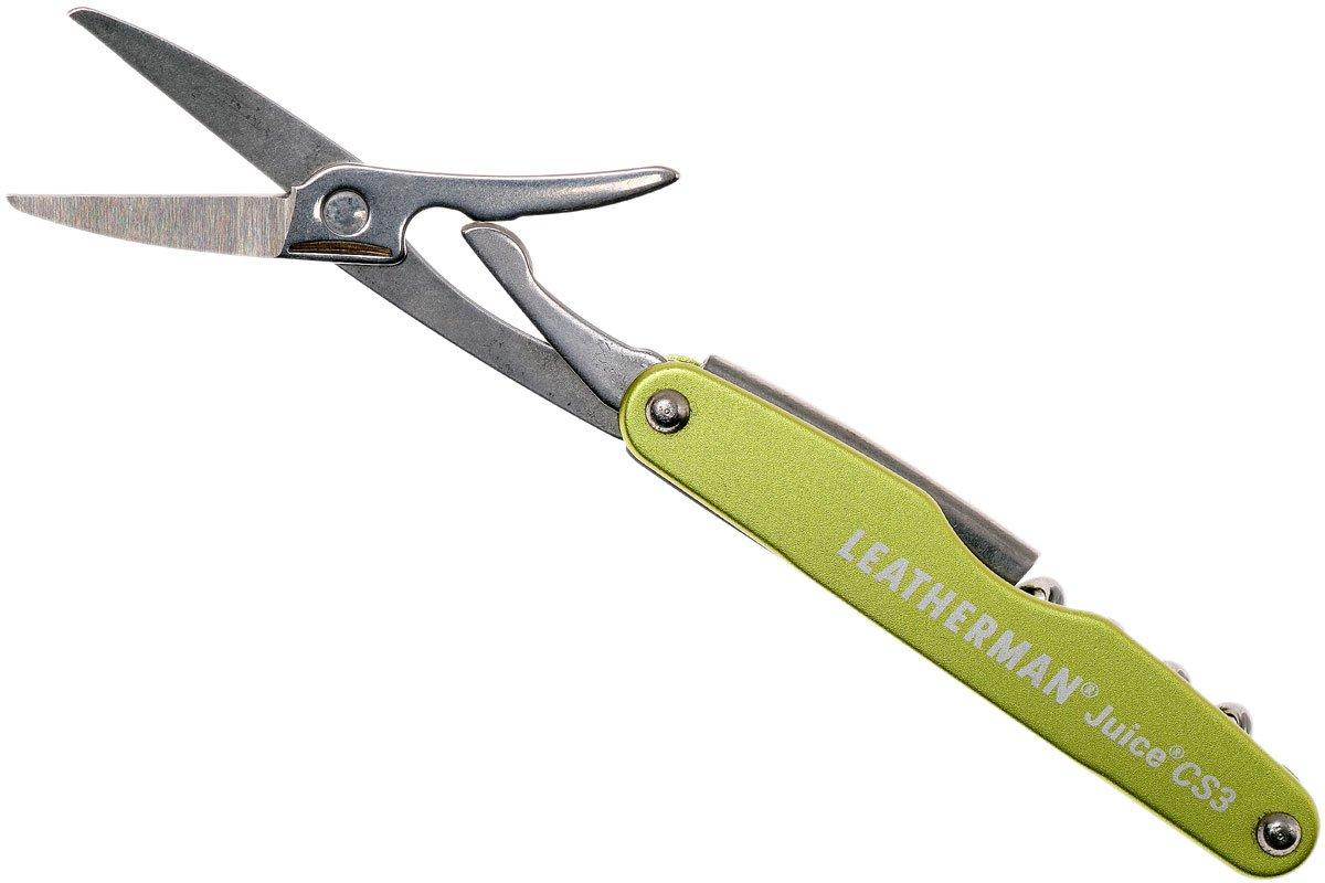 Leatherman Juice CS3 multitool, Moss Green | Advantageously shopping at ...