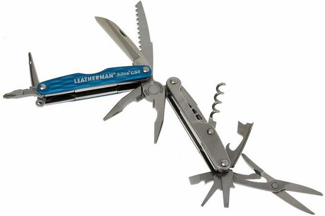 Leatherman Skeletool Multi-Tool, Columbia Blue, Box