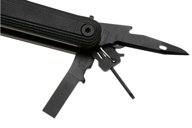 Bild für Leatherman Wave Alpha Obsidian Bundle EU300164 Black DLC MagnaCut, Black G10, Multitool mit Bit Kit 931014, Bundle