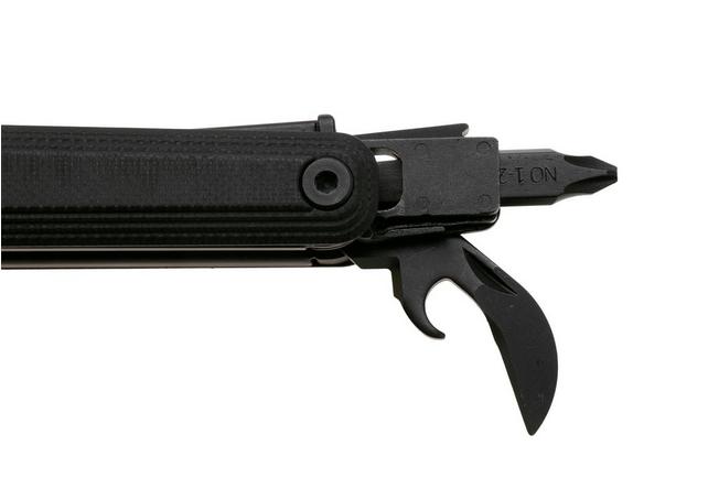 Bild für Leatherman Wave Alpha Obsidian Bundle EU300164 Black DLC MagnaCut, Black G10, Multitool mit Bit Kit 931014, Bundle