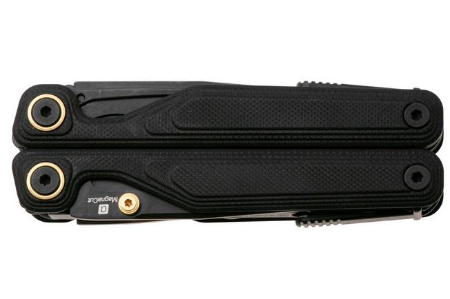 Bild für Leatherman Wave Alpha Obsidian Bundle EU300164 Black DLC MagnaCut, Black G10, Multitool mit Bit Kit 931014, Bundle