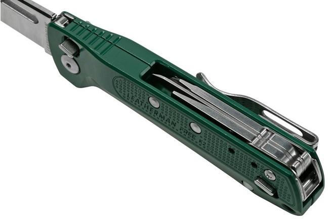 Navaja Multiusos Leatherman Free K2 Evergreen para Bolsillo I