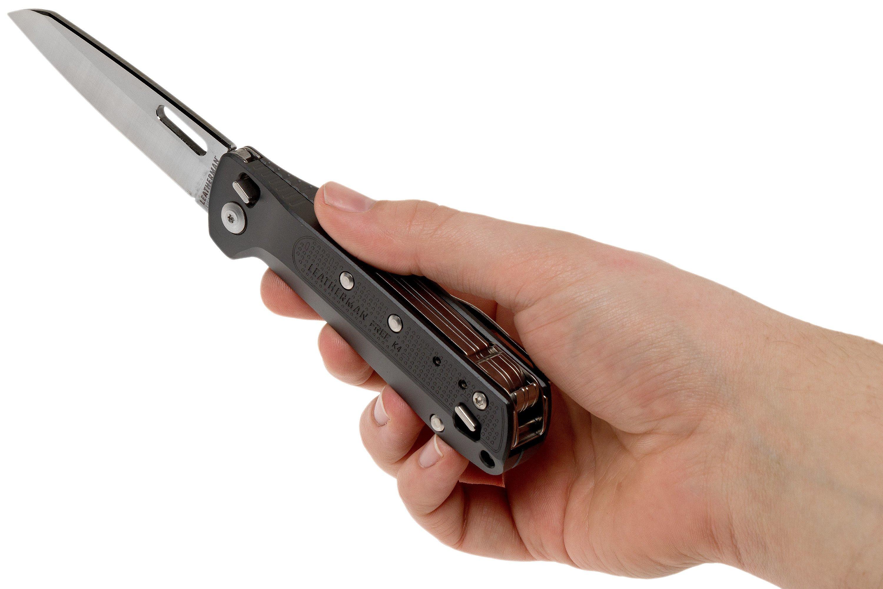 Leatherman Free K4 Grey 832666 pocket knife | Advantageously 