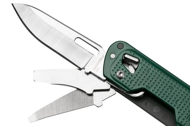 Multiherramienta Leatherman Free T4 de Bolsillo Acero Inoxidable Envasado  en Blister I Oechsle - Oechsle