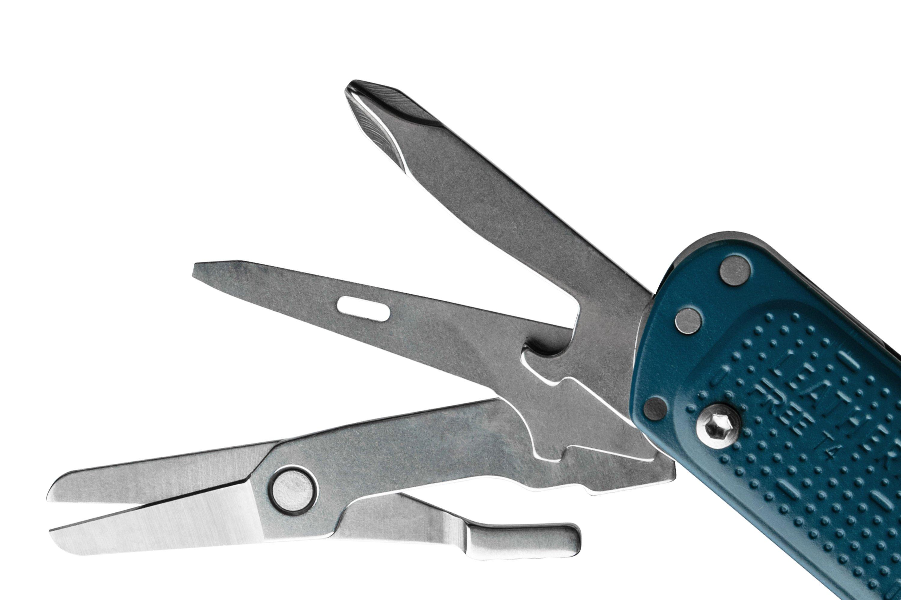 Multiherramienta Leatherman Free T4 de Bolsillo Azul Marino Empaque en  Clamshell I Oechsle - Oechsle