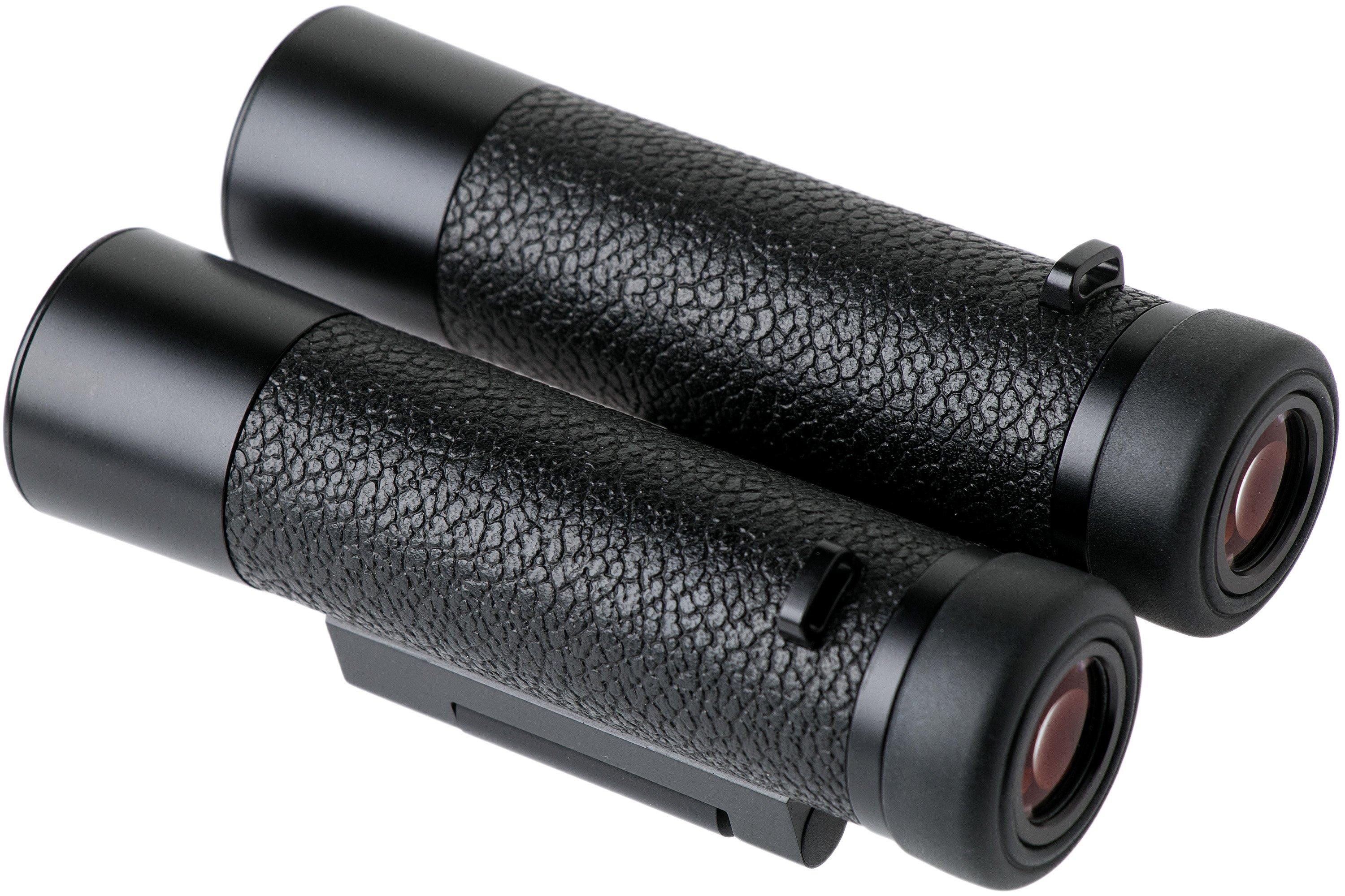 Leica Ultravid 10 x 25 Leathered, Black Binoculars with 10x