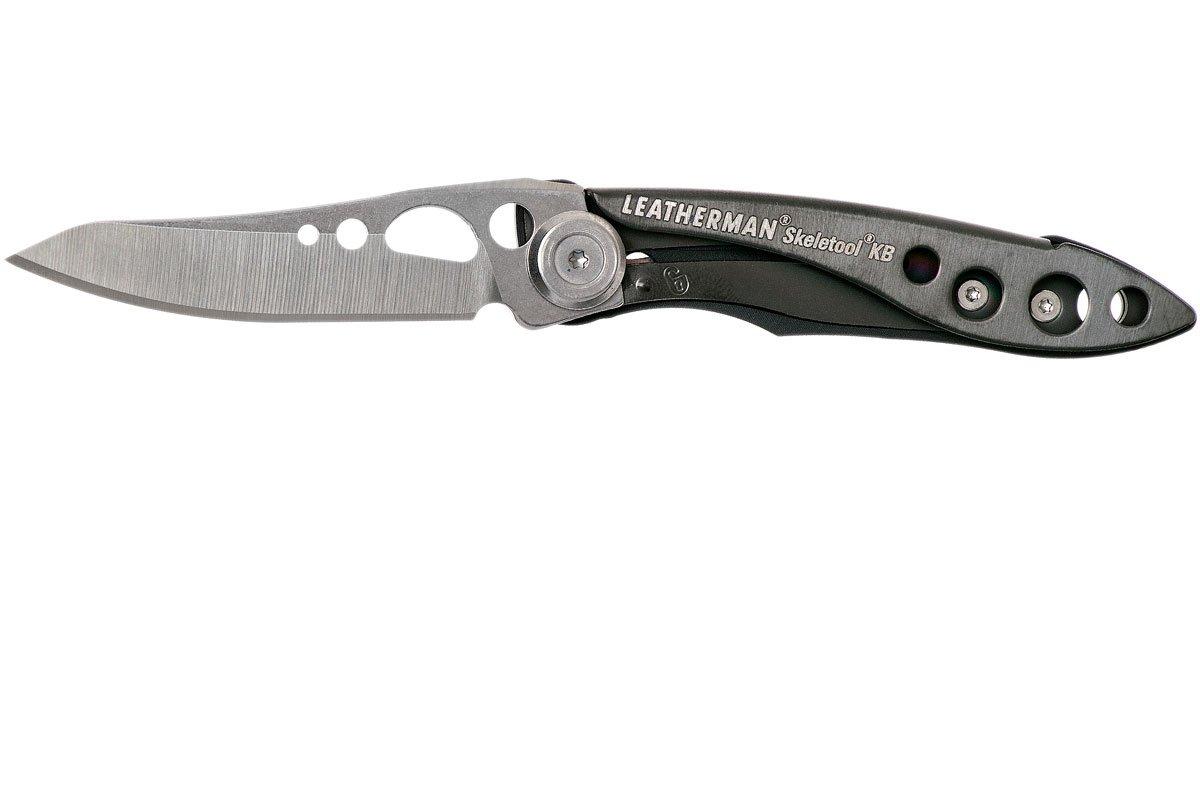 Leatherman Skeletool Knife KB pocket knife plain edge, black