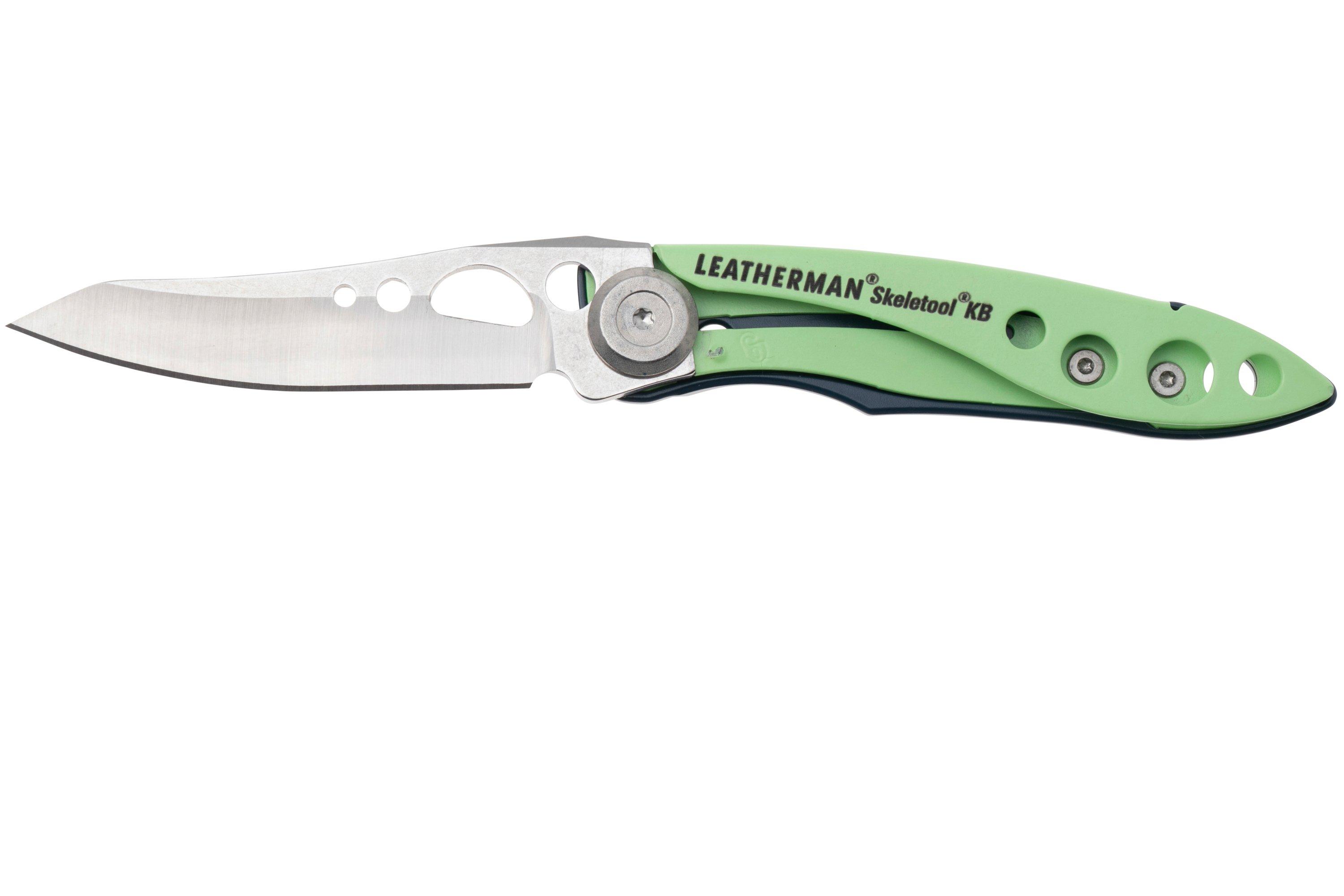 Leatherman Skeletool Knife KB 833149 Verdant, pocket knife ...