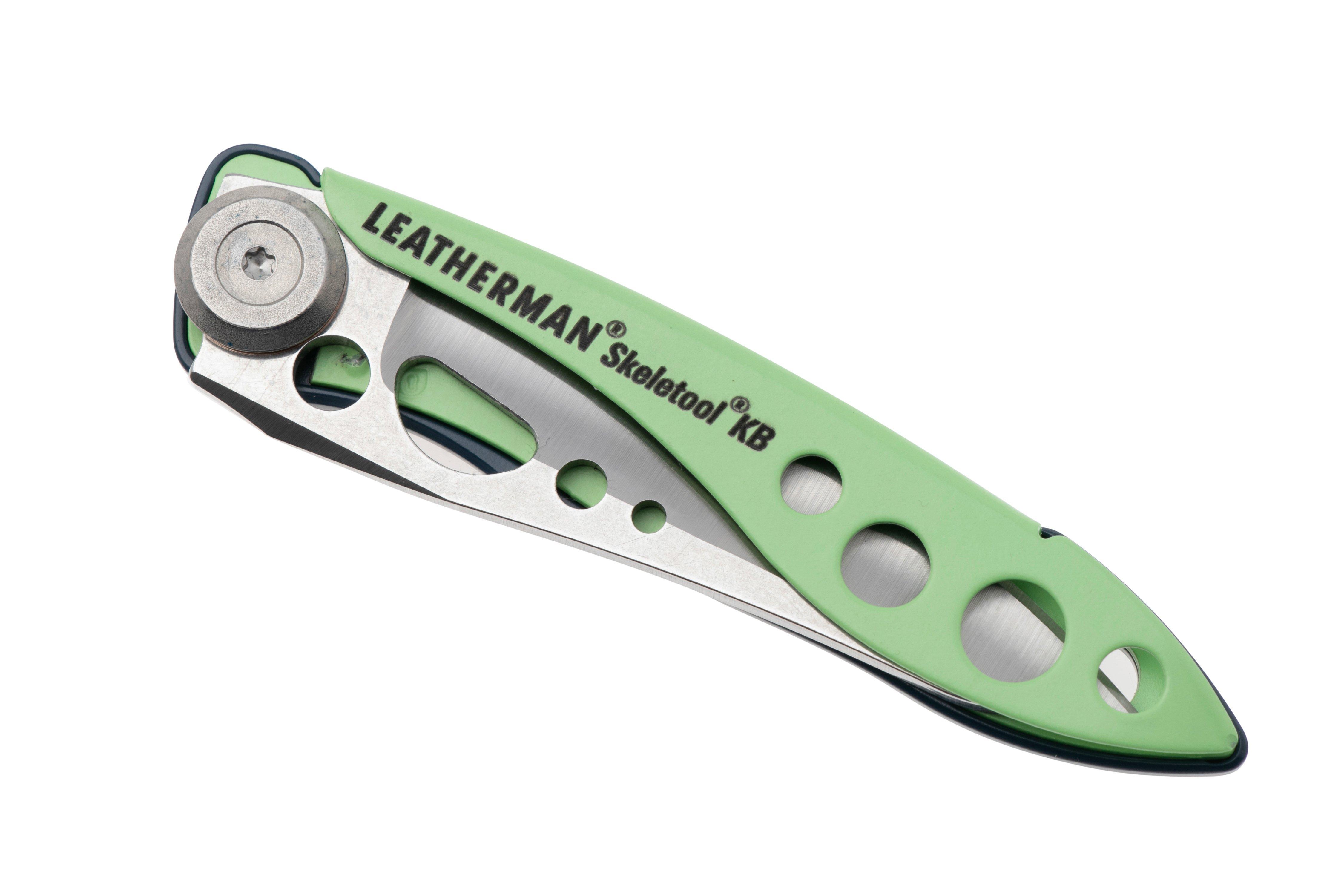 Leatherman Skeletool Knife KB 833149 Verdant, pocket knife ...