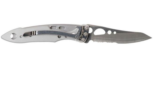 LEATHERMAN, Skeletool KB Pocket Knife with Bottle Opener, Black 