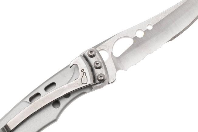 Bild für Leatherman Skeletool Knife KBxTaschenmesser mit Teilwellenschliff, silber