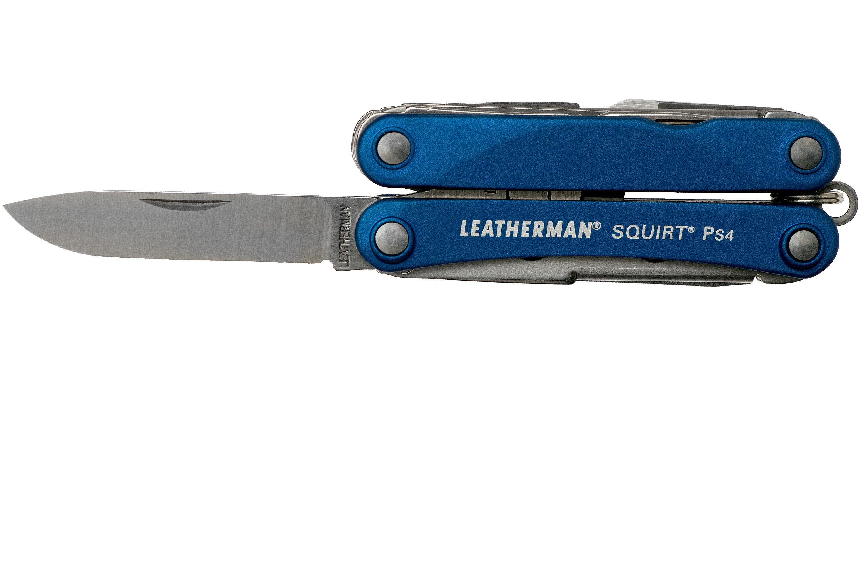 Leatherman Squirt PS4 multi-tool, Blue 831230 | Advantageously shopping