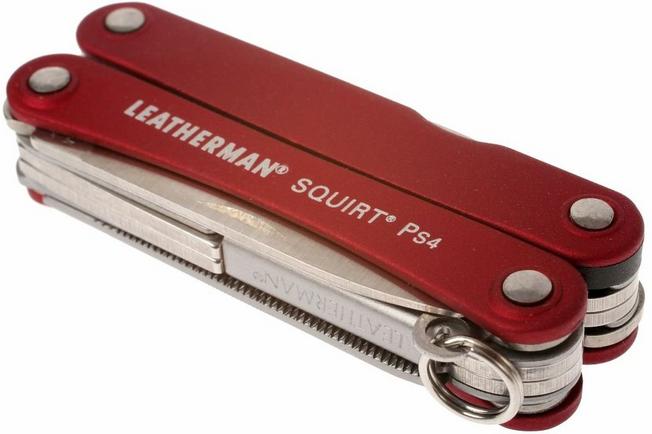 Multiherramienta Leatherman SQUIRT PS4 rojo - Ganivetería Roca