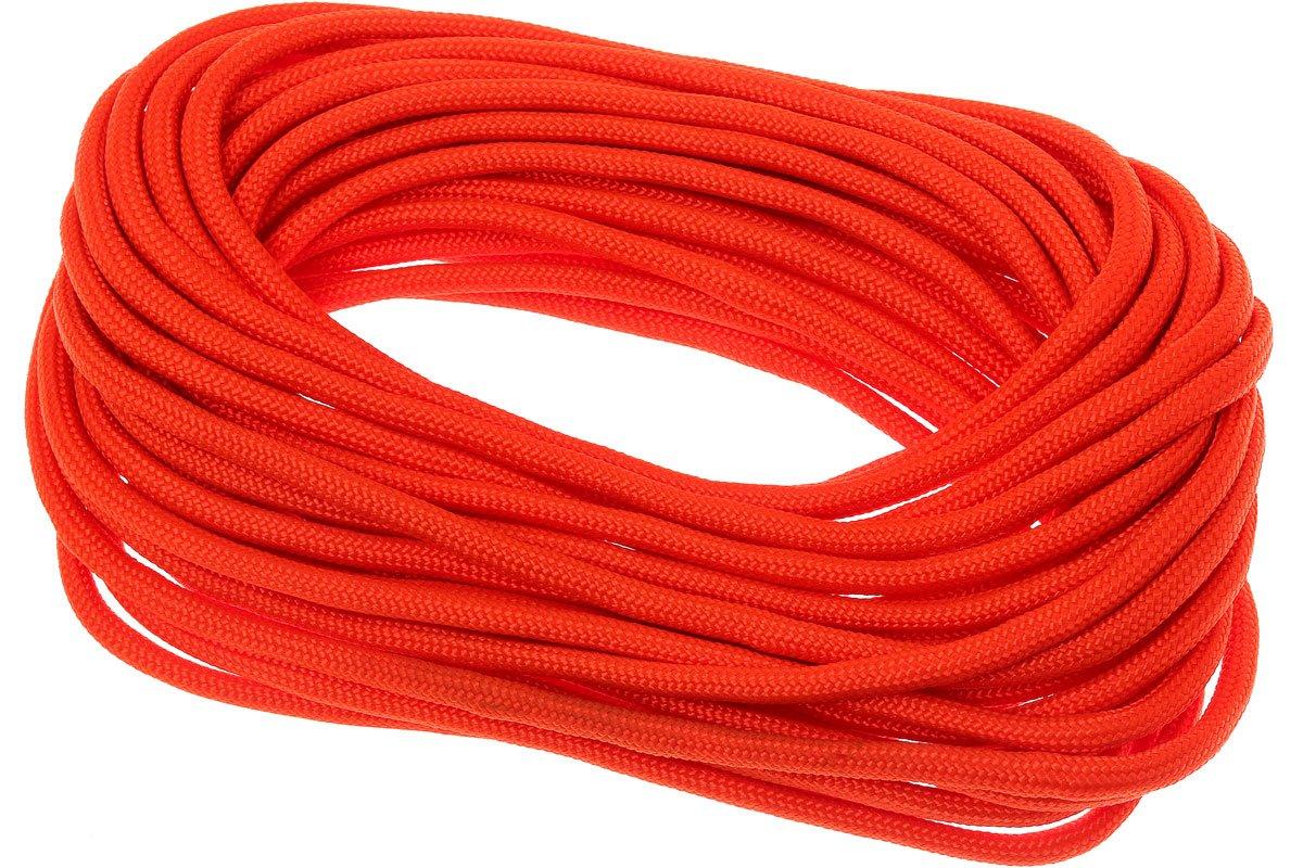 Live Fire Firecord 550 Paracord 25ft, Safety Orange