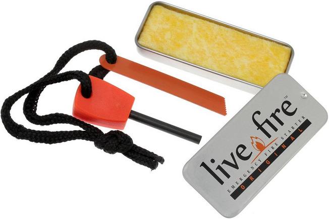 Live Fire Survival Kit per accendere il fuoco LFK1  Fare acquisti  vantaggiosamente su