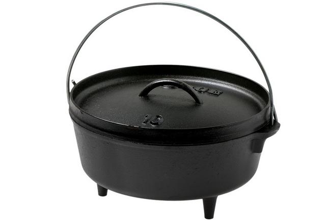 Lodge Cast Iron Camp Dutch Oven 