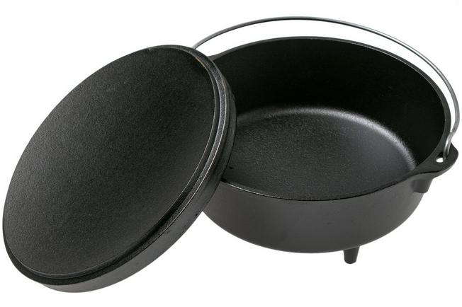 Lodge Cast Iron 10 Camp Dutch Oven