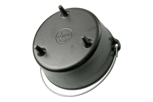 Lodge L10DCO3 Cast Iron Deep Camp Dutch Oven  