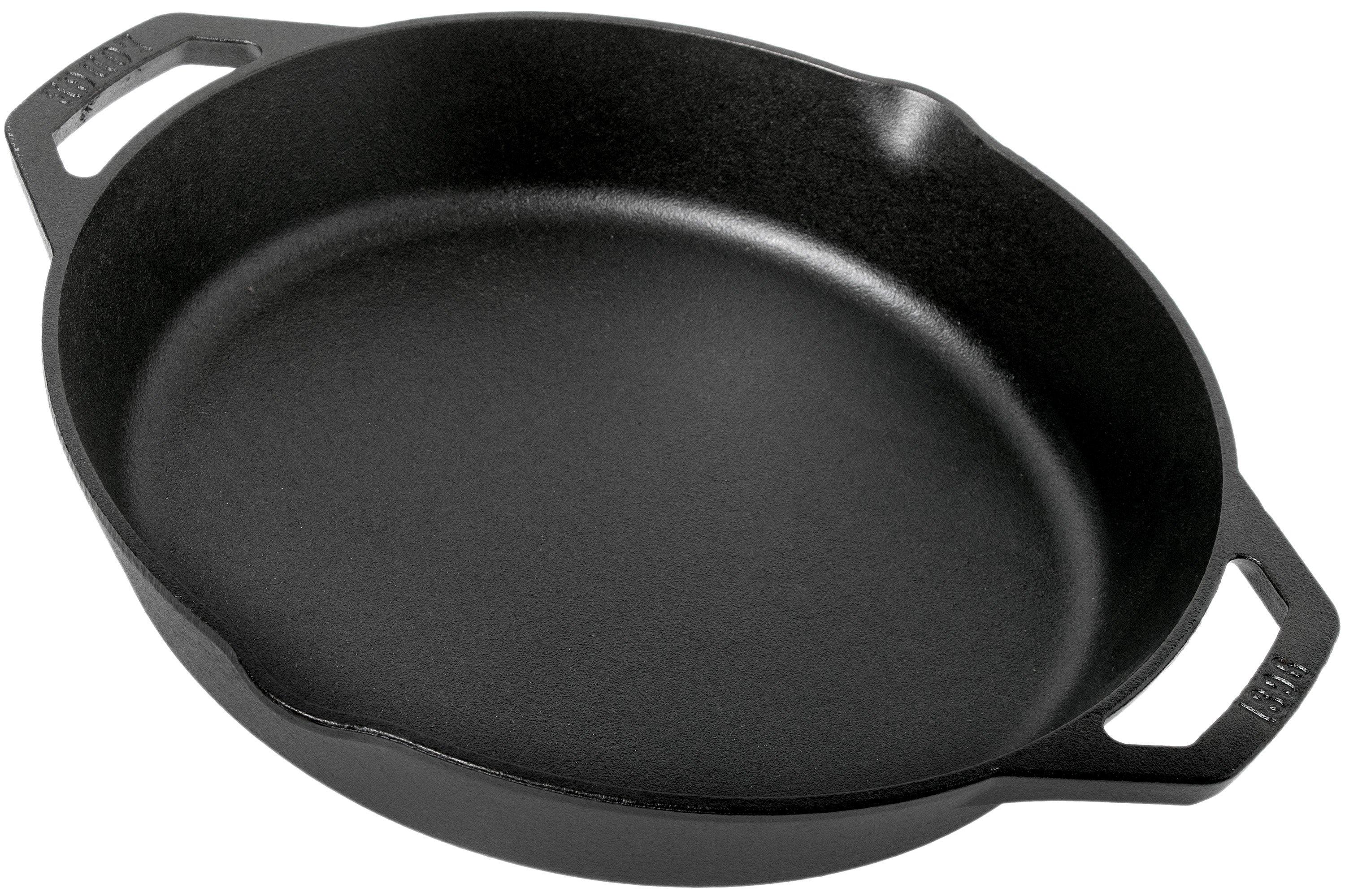 Lodge Cast Iron Deep Skillet deep frying pan L10DSK3, contents approx. 4.7 L