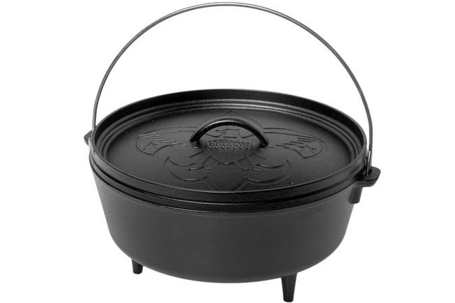 Lodge Cast Iron Camp Dutch Oven 