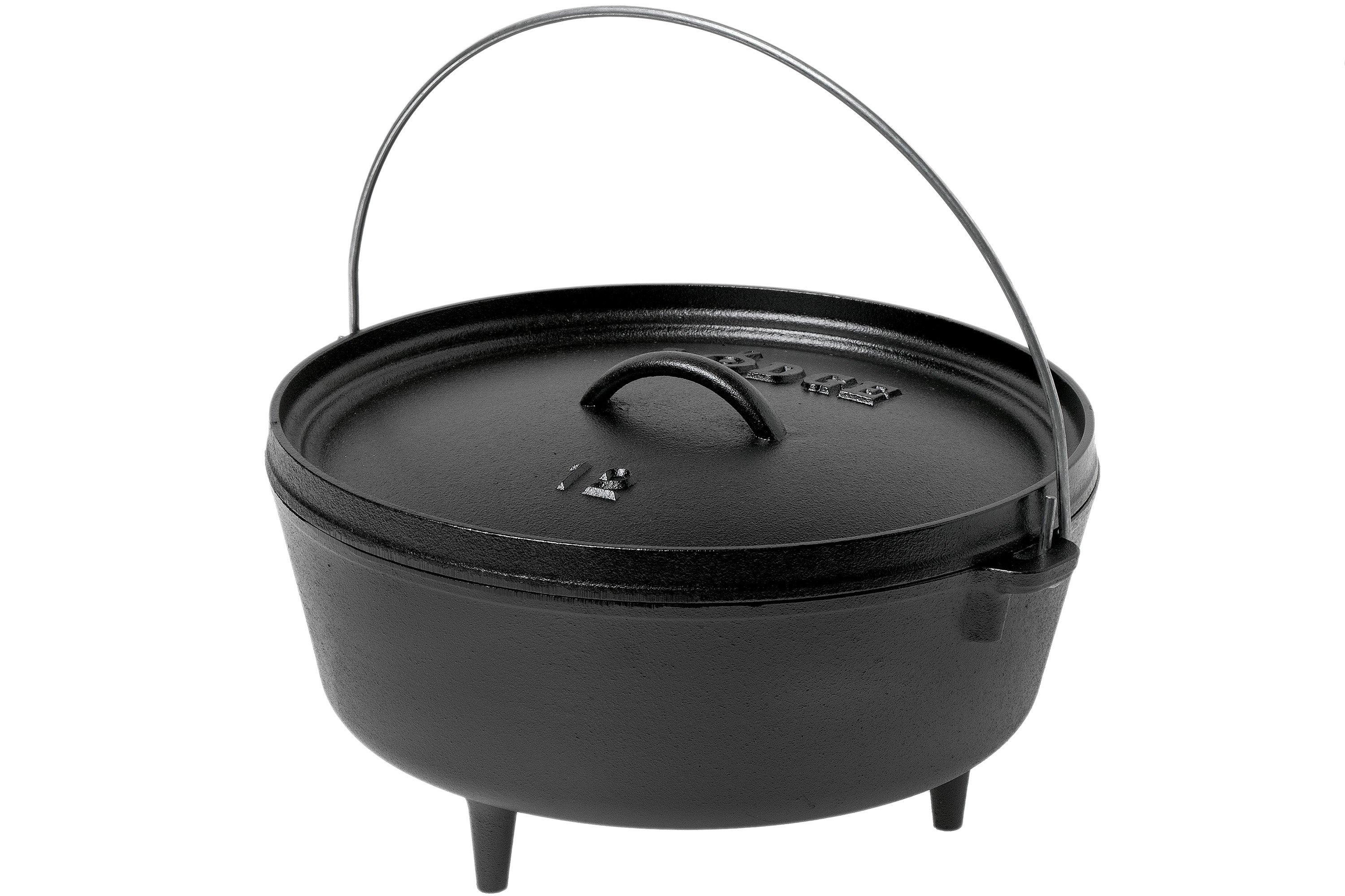 Lodge Camp Dutch Oven incl. tapa L12CO3, contenido aprox. 5.6 L