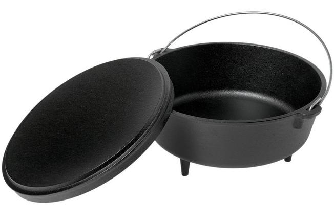 Lodge Camp Dutch Oven incl. lid L12CO3, Contents approx. 5.6 L