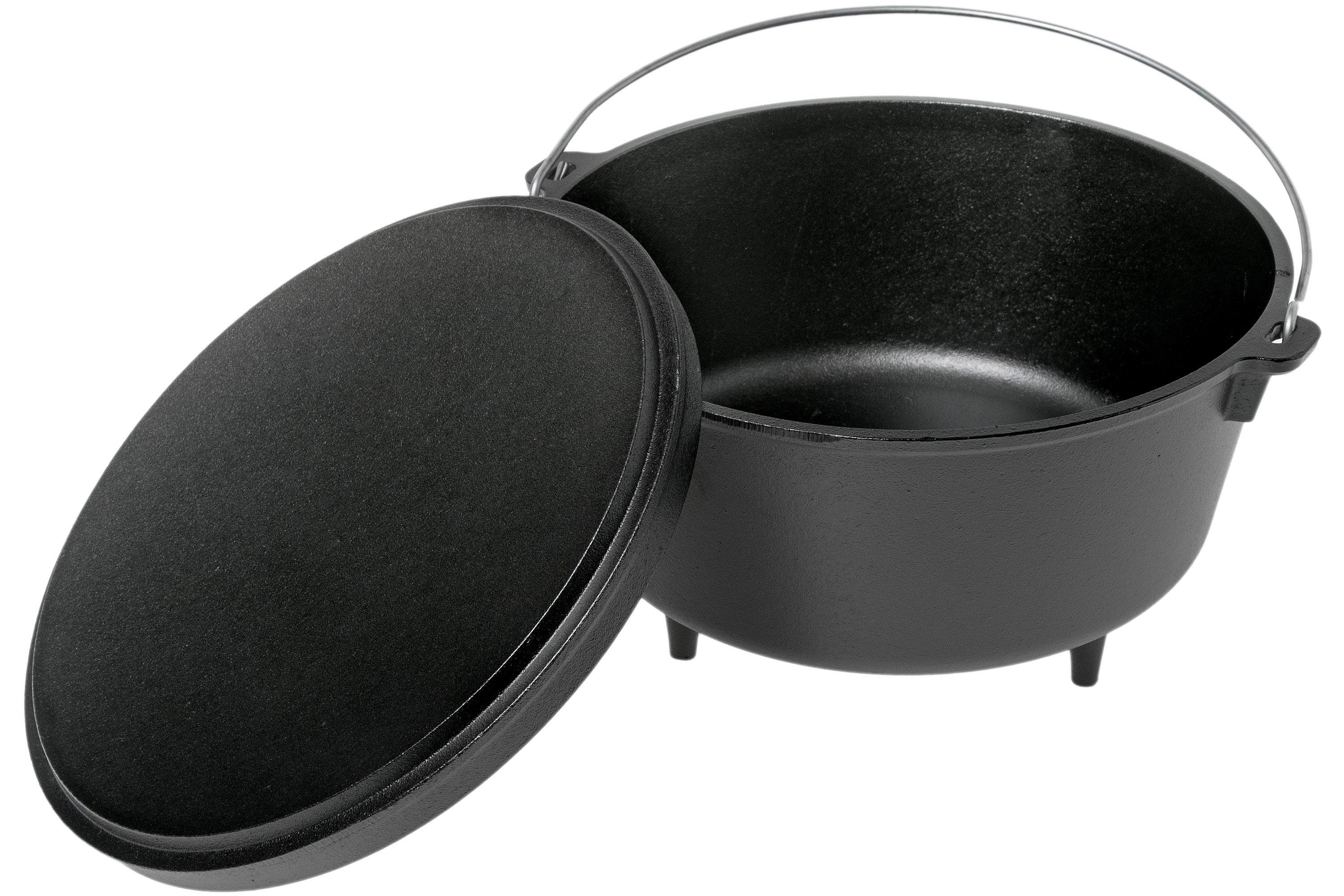 Lodge Camp Dutch Oven incl. lid L12DCO3, contents approx. 7.6 L