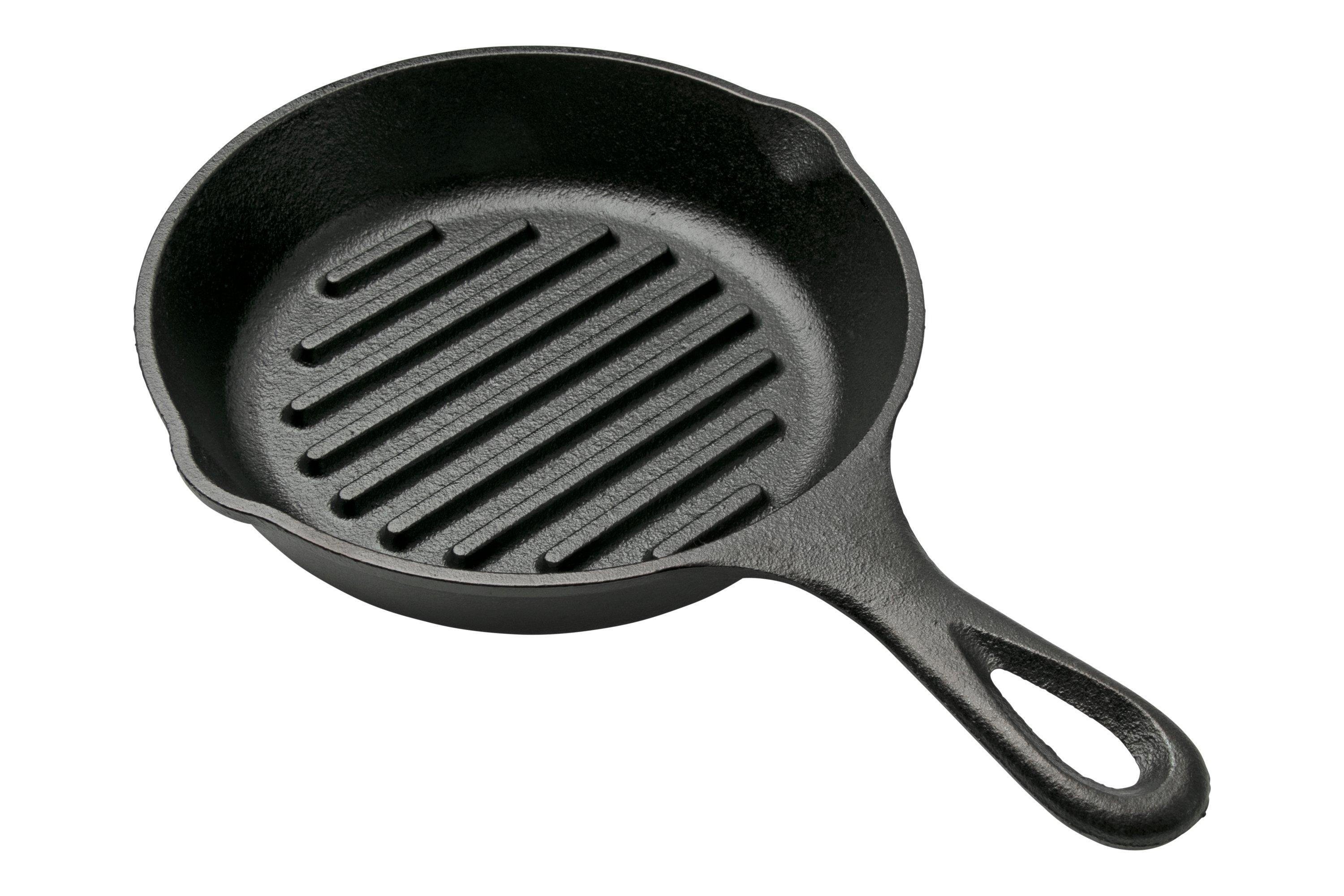 Lodge Cast Iron Grill Pan L3gp Griglia In Ghisa 17 Cm Fare Acquisti Vantaggiosamente Su 