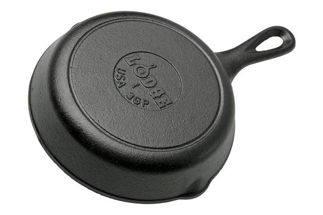 Lodge Cast Iron Grill L3GP sartén de hierro fundido, 17 cm