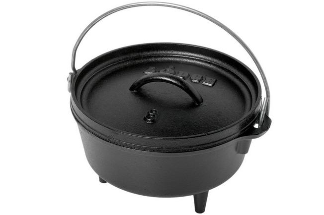 Lodge Camp Dutch Oven incl. lid L8CO3, contents approx. 1.9 L