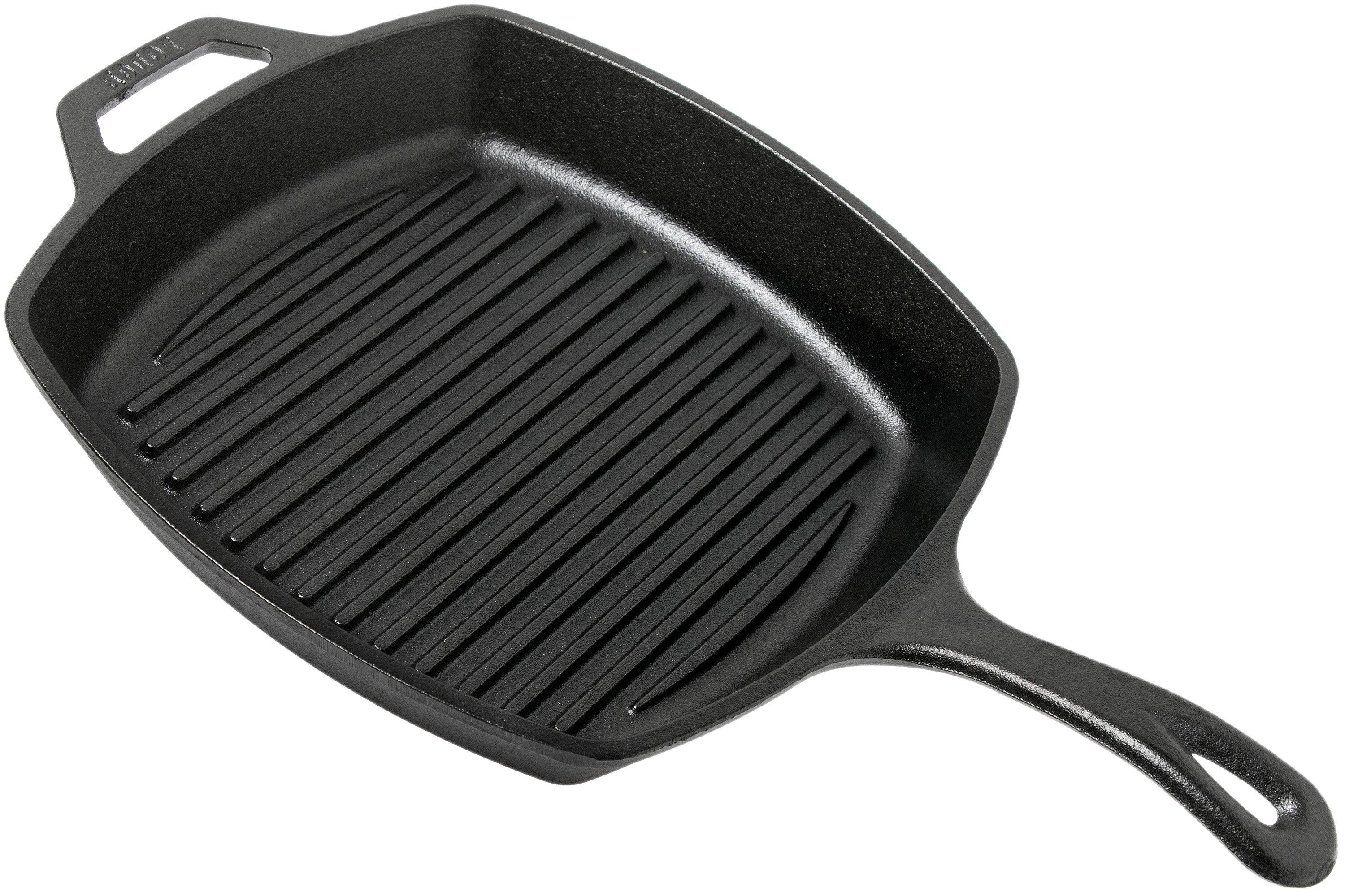 Lodge Grill Pan square, width approx. 26.5 cm