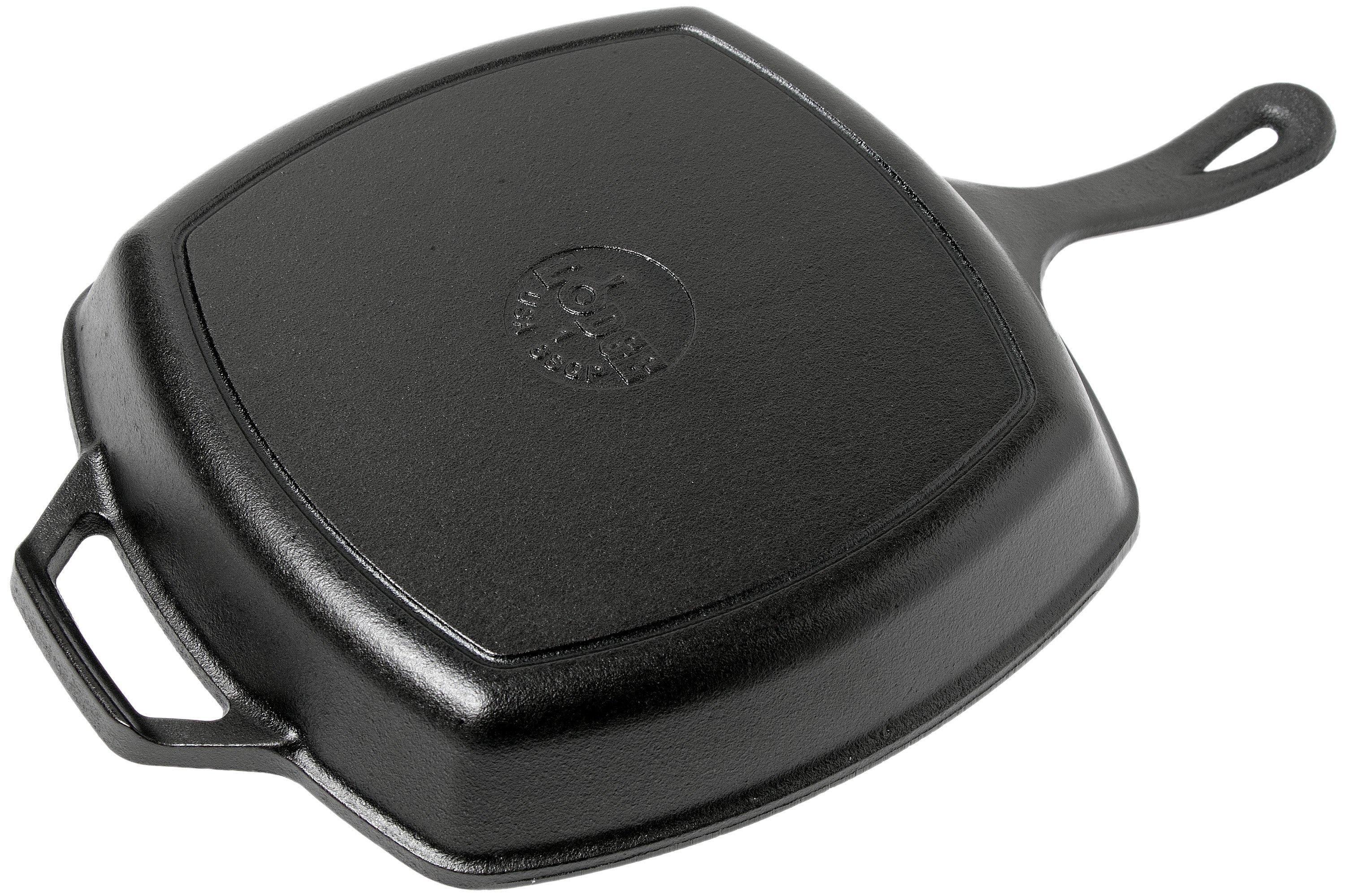 Lodge Grill Pan square, width approx. 26.5 cm