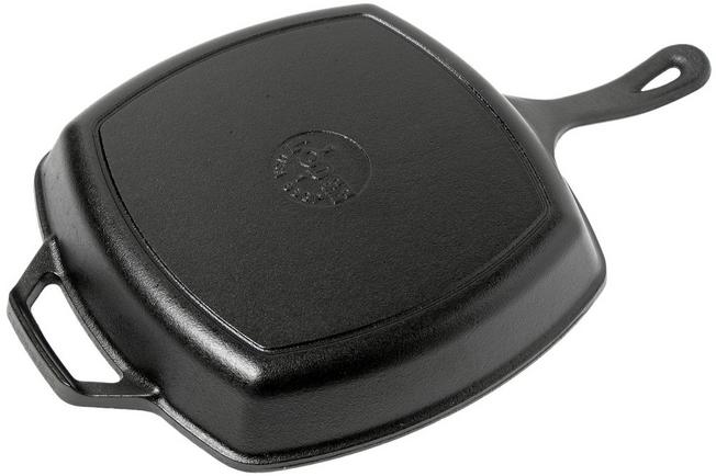 Cast Iron Square Grill Pan - 10.5 Inch