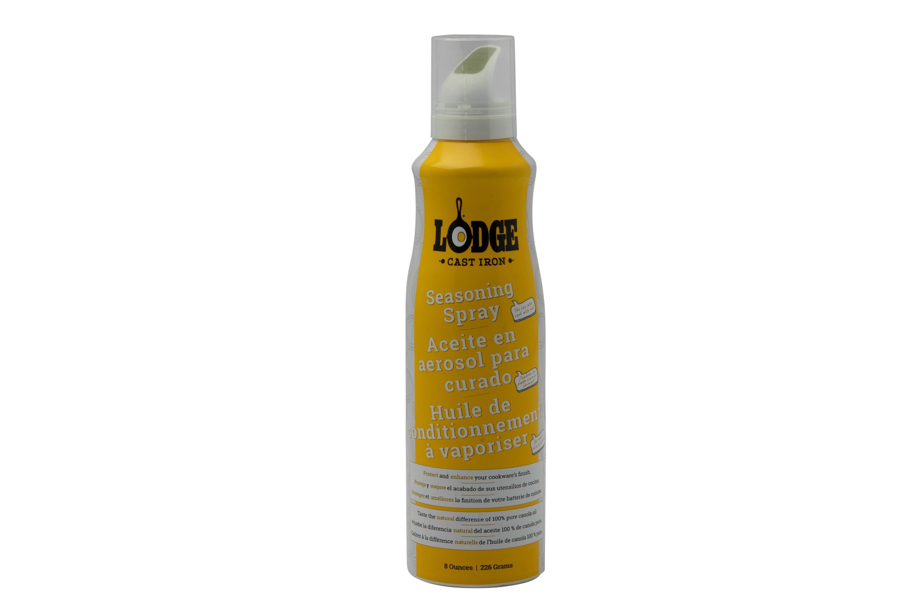 Lodge A-SPRAY Seasoning Spray, 8-Ounce,Yellow