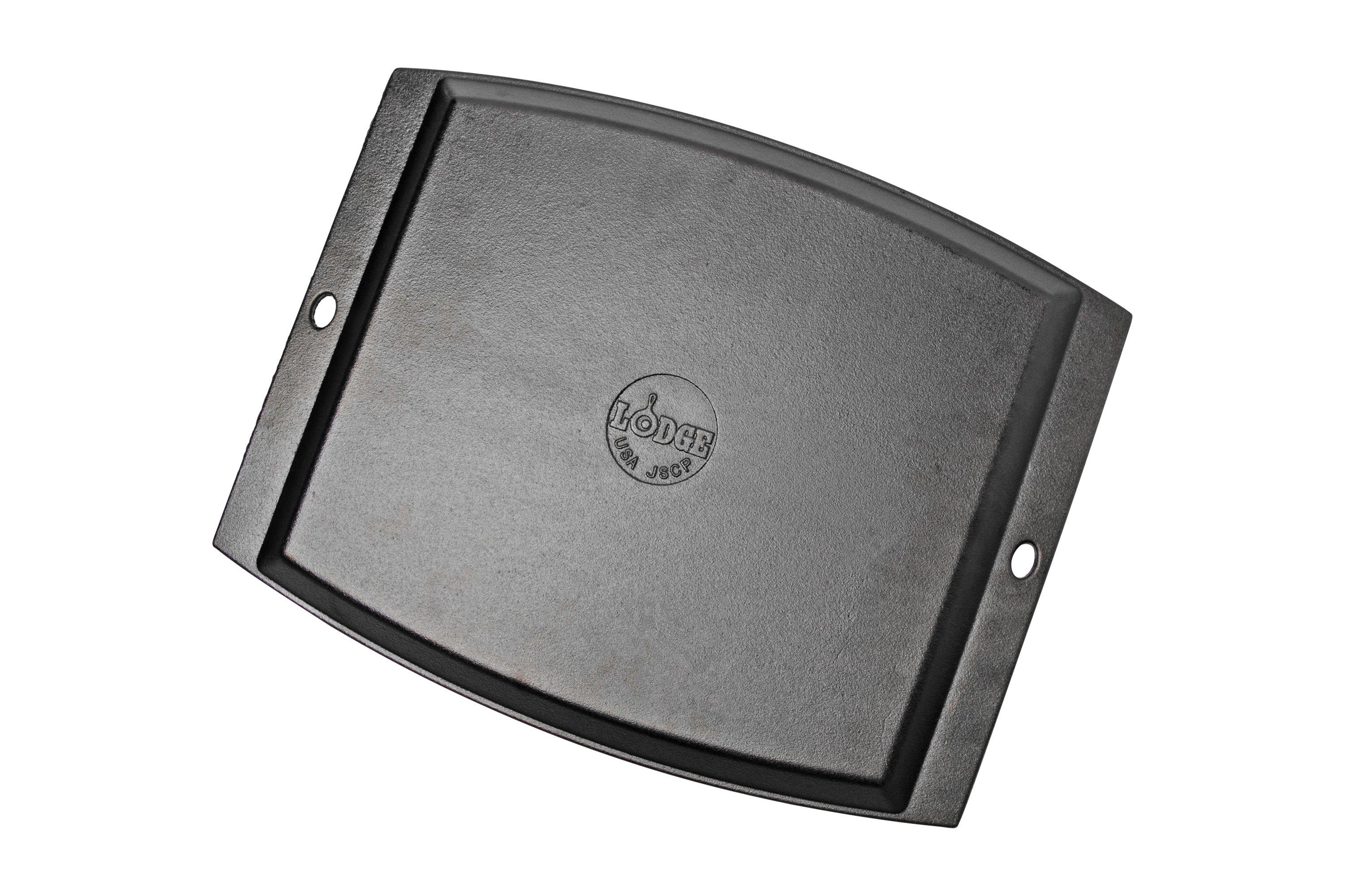 Lodge Small Chef's Platter Cast Iron Rectangular Griddle LSCP3