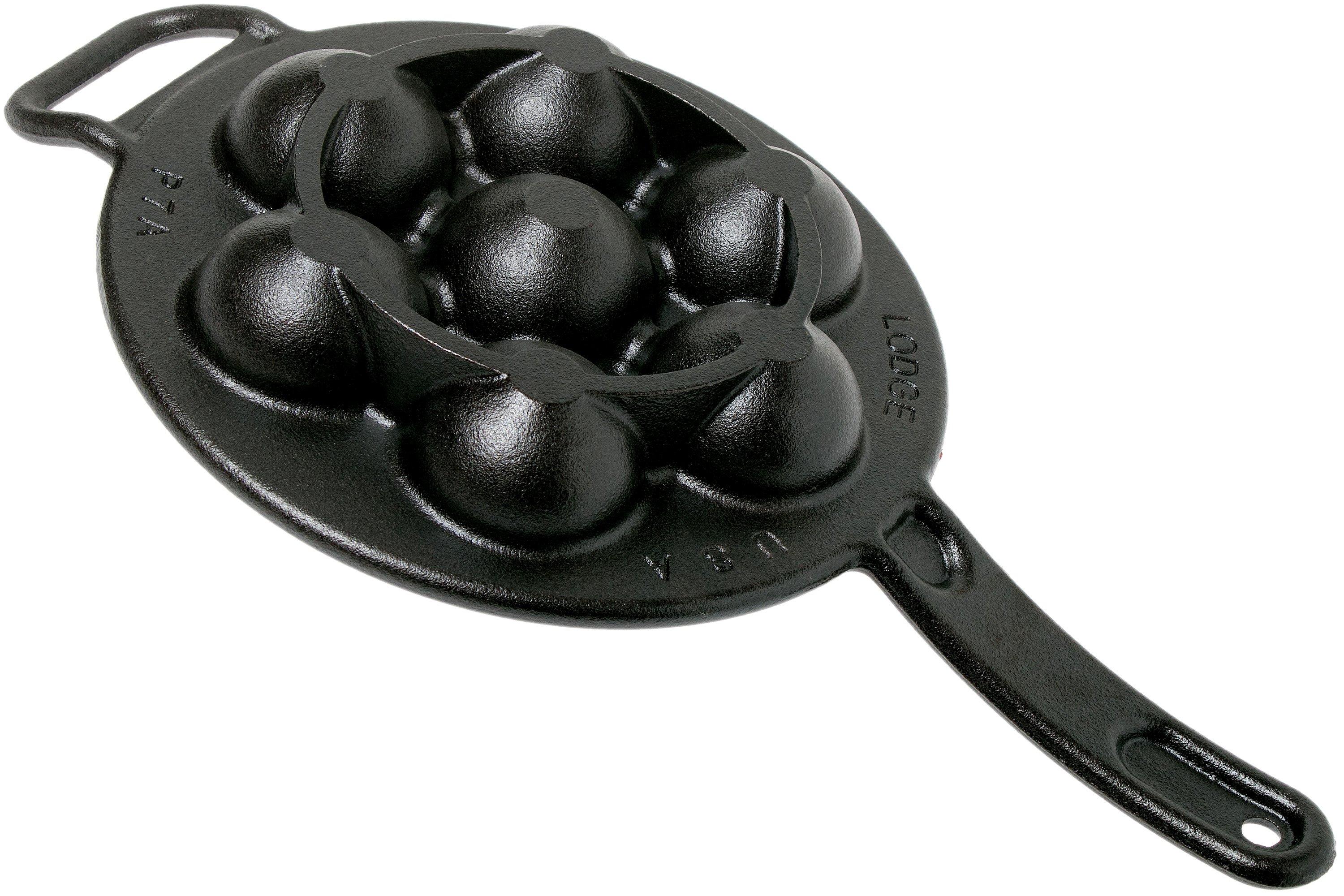 Lodge 'poffertjes' pan P7A3, diameter approx. 23cm Advantageously