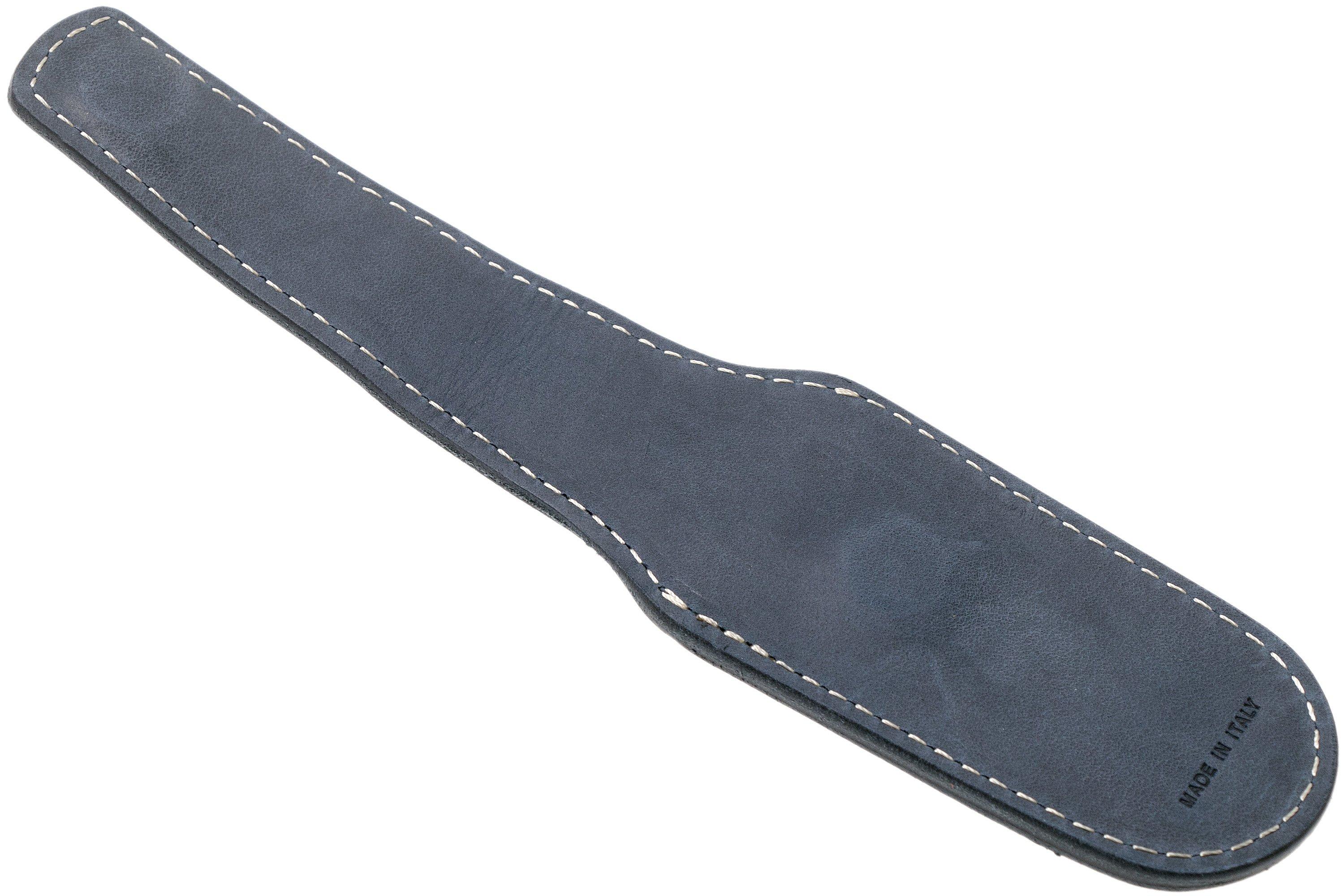 LionSteel 900MK01 BL sheath with magnetic closure, blue leather ...