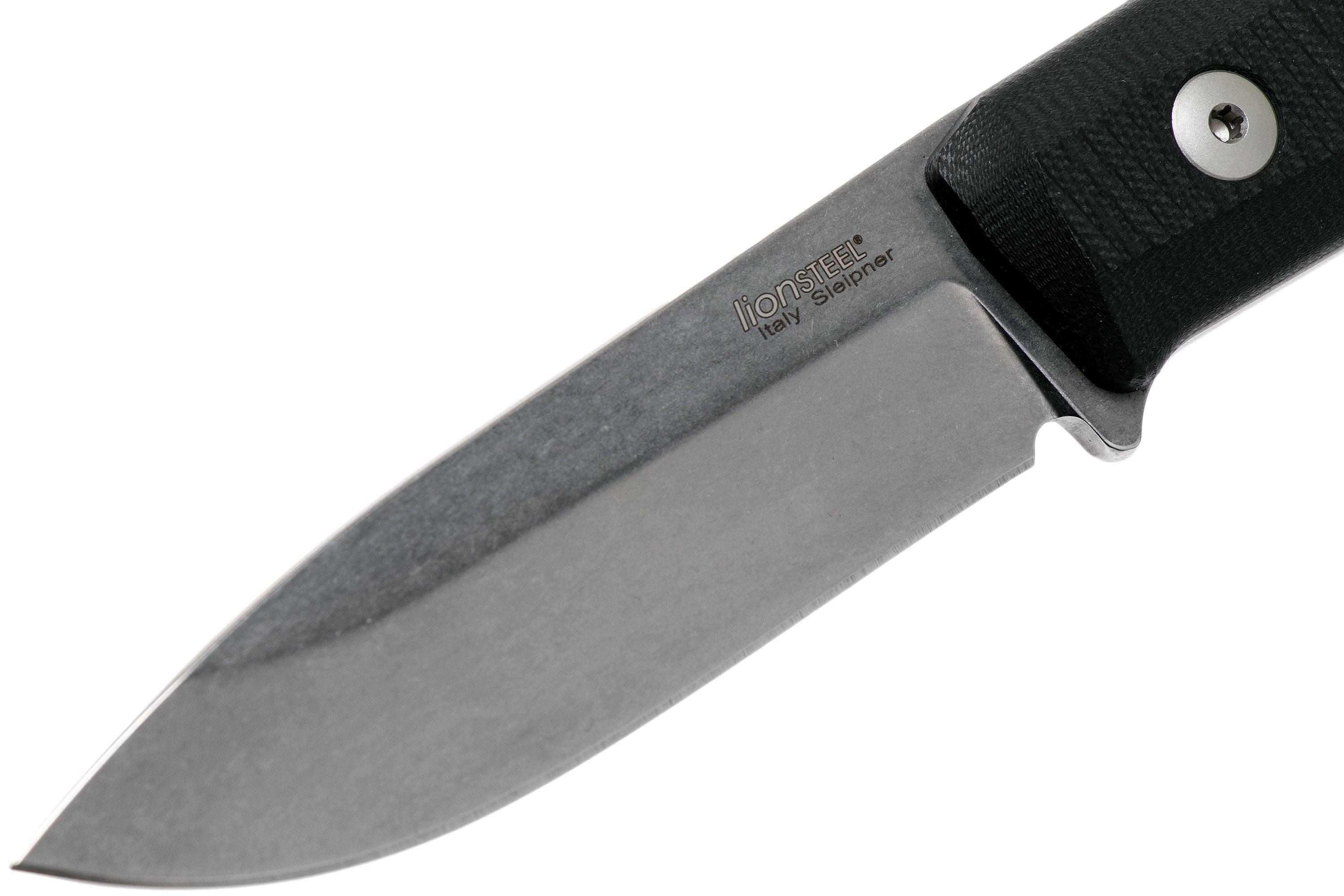 LionSteel B40 Black G10 B40-BK Bushcraftmes | Voordelig Kopen Bij ...