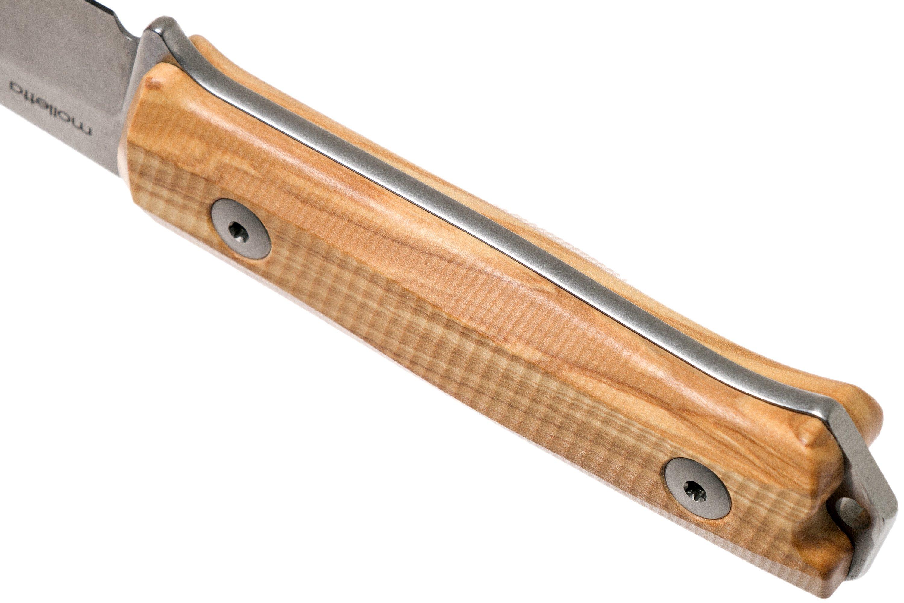 LionSteel B40 olivewood B40-UL coltello bushcraft | Fare acquisti  vantaggiosamente su Knivesandtools.it