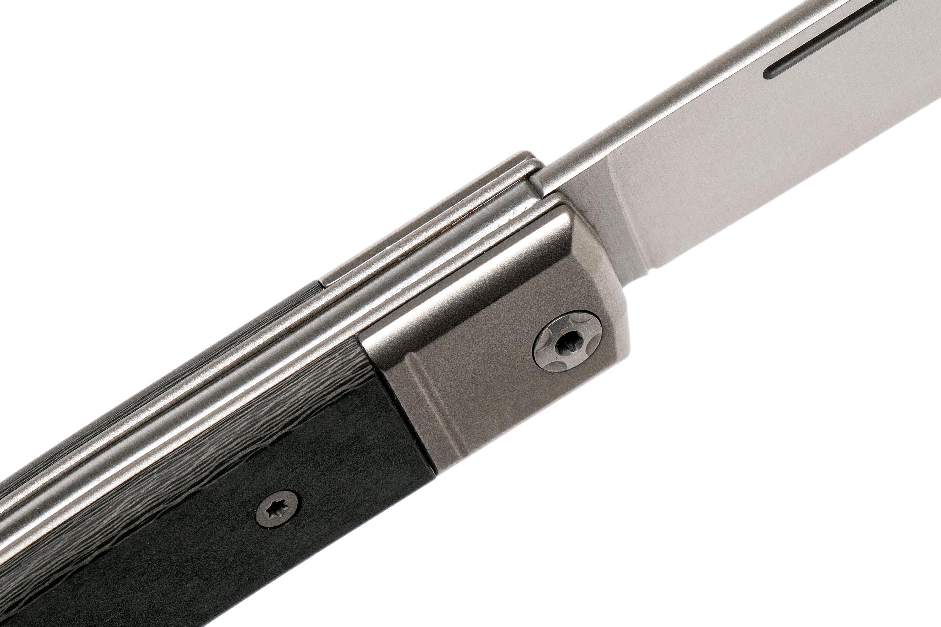 LionSteel BestMan Taschenmesser – M390-Stahl, Santosholz & Titan, 17 Cm, Braun, Slipjoint